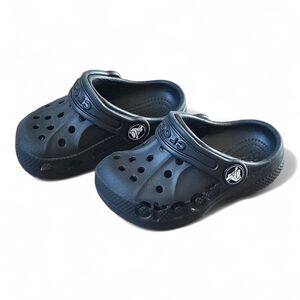 Kids Black Unisex Toddler Classic Crocs Clog Size C5
